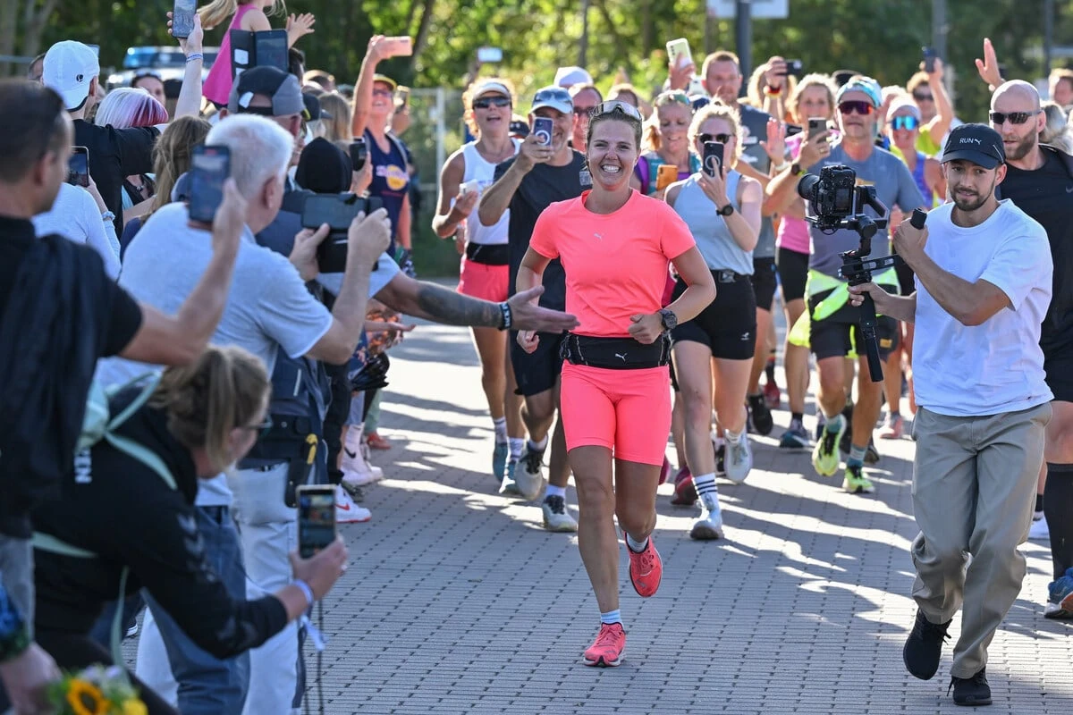 Berlinerin will 495 Marathons in 495 Tagen laufen: Das ist ihre größte Angst