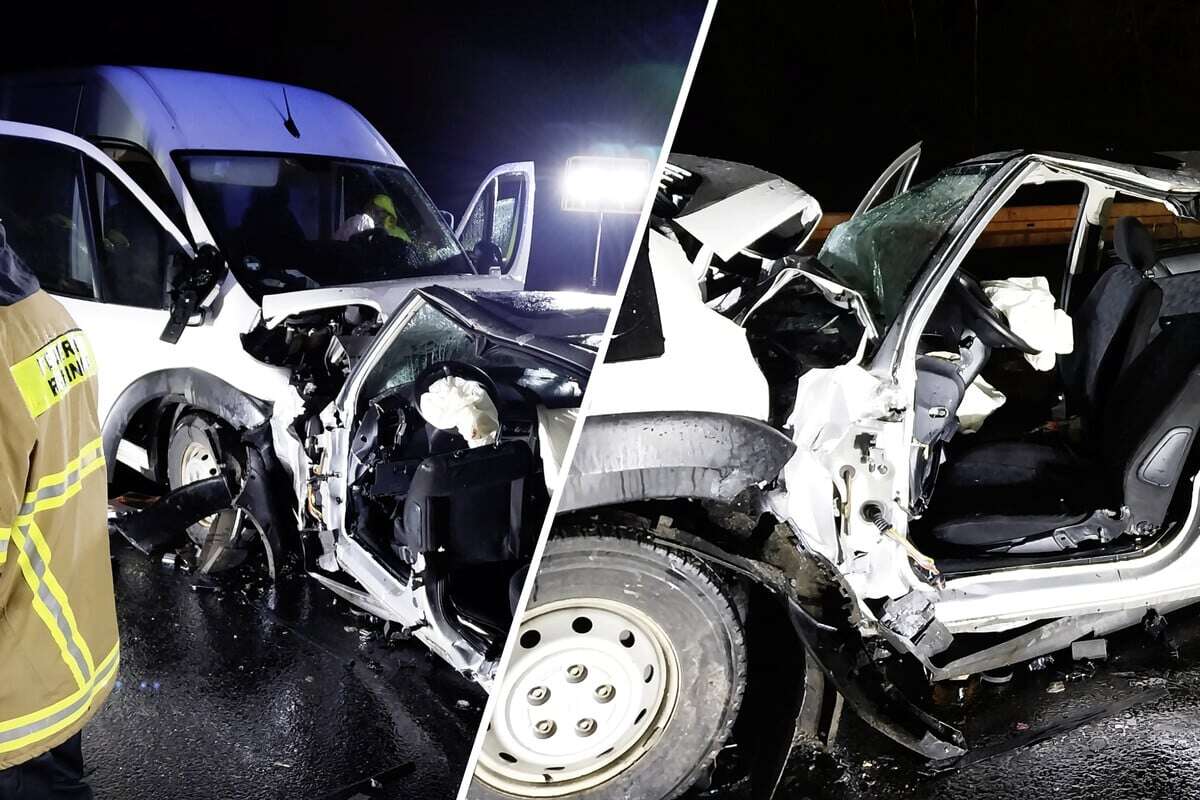 War der Alkohol schuld? Zwei Männer bei Frontalcrash schwer verletzt