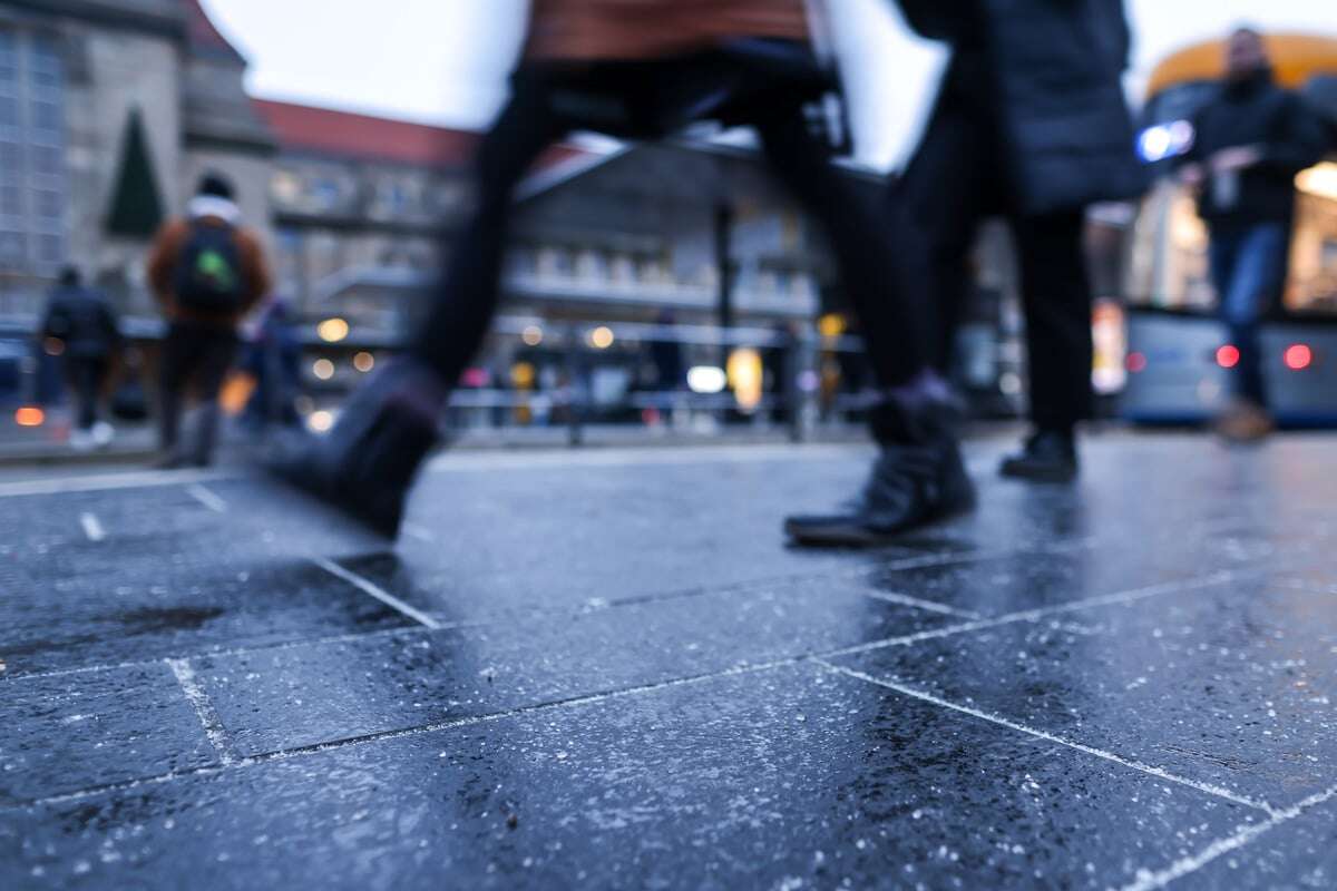 Deutscher Wetterdienst warnt: Weiter glatte Straßen in Sachsen, Sachsen-Anhalt und Thüringen