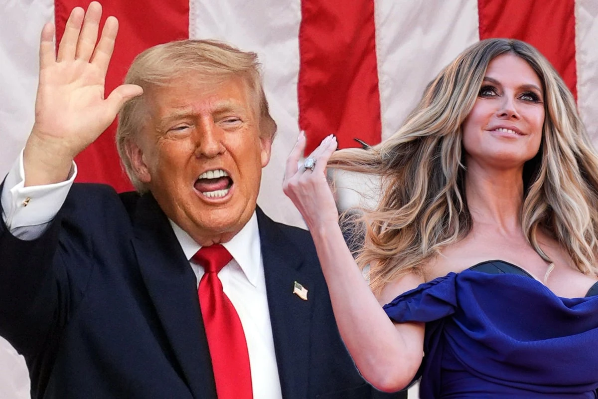 Als Donald Trump über Heidi Klum ablästert, kontert das Supermodel gewitzt