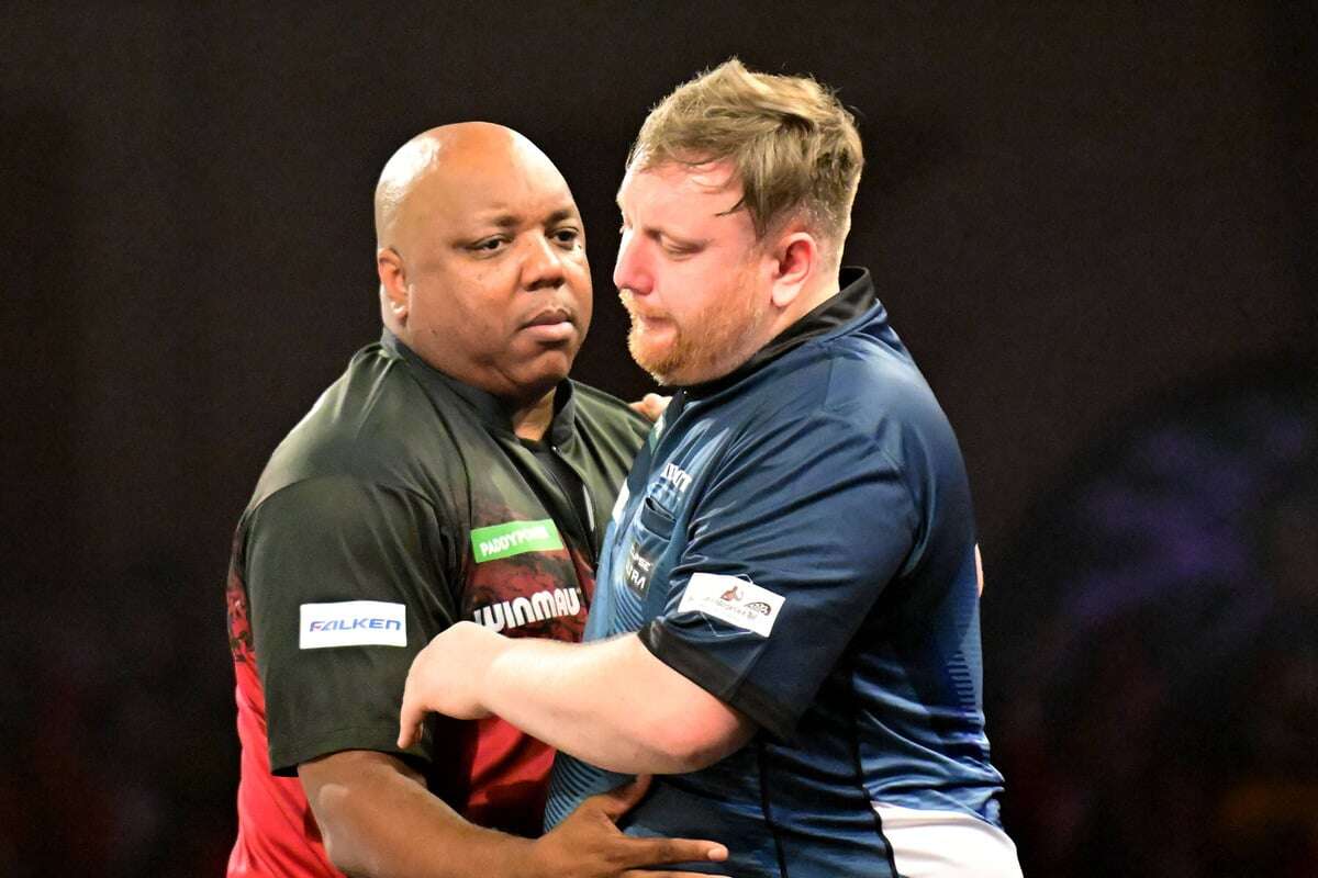 Drama im Ally Pally: Darts-Star fängt mitten im Spiel bitterlich an zu weinen