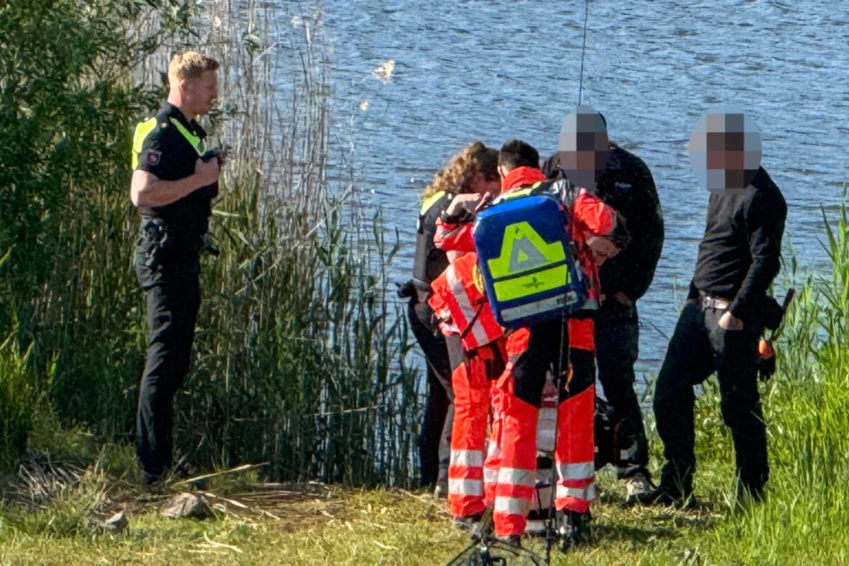 Leiche an der Elbe gefunden: Ist es ein vermisster 54-Jähriger?