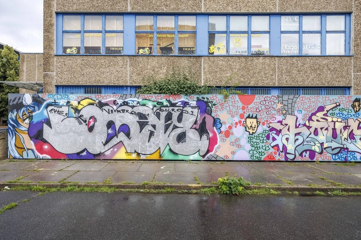 Dresden wird bunter: Immer mehr Flächen für Graffiti freigegeben