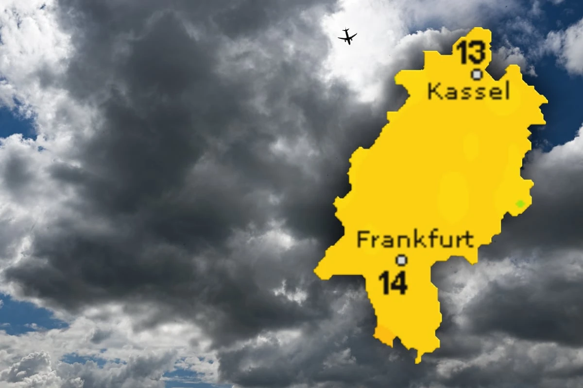 Freude hält sich in Grenzen: So wird das Wetter in Hessen bis zum Wochenende