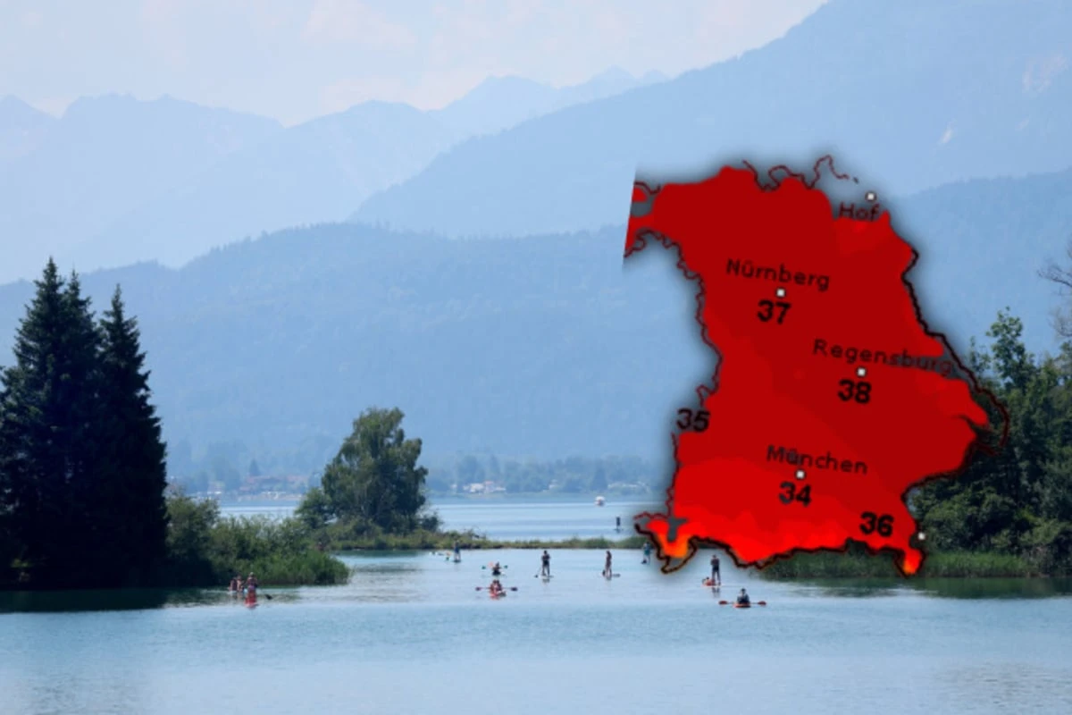 Erst Badewetter, dann Unwetter: Gewitter rollen auf Bayern zu