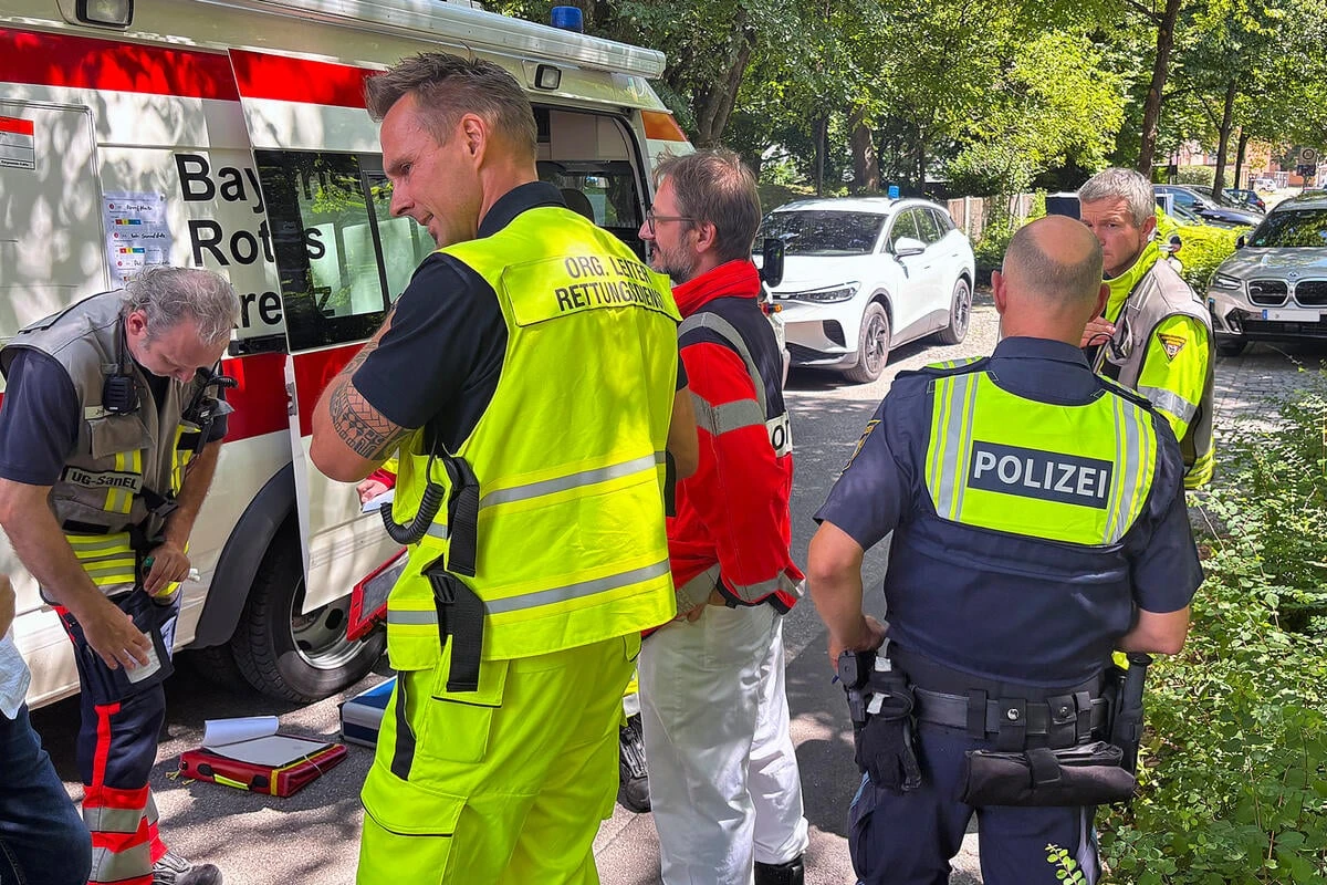 Atemnot und Augenreizungen: Großeinsatz an Schule in München