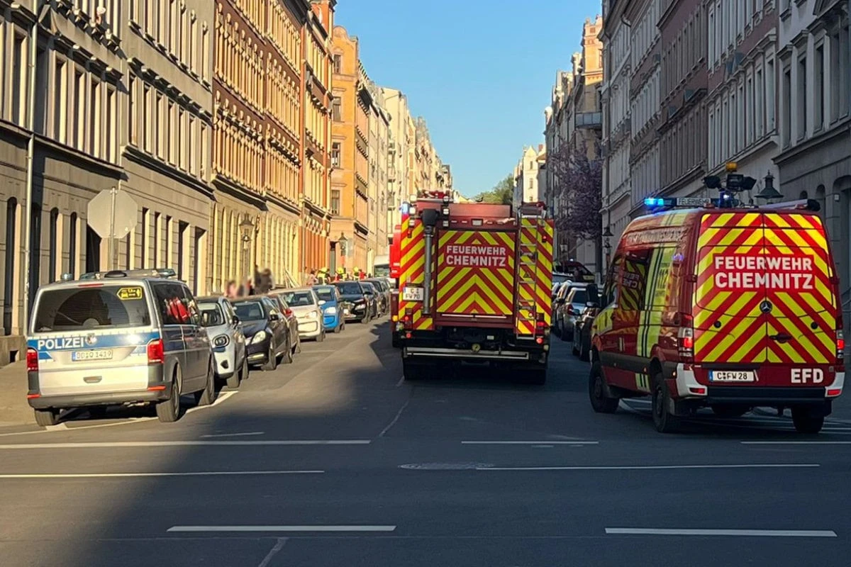 Feuerwehreinsatz auf dem Chemnitzer Sonnenberg: Was war hier los?