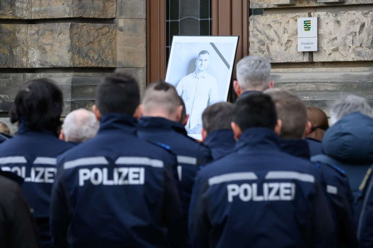 Polizei-Demo für getöteten Kollegen: 3000 Teilnehmer wollen morgen durch Dresden ziehen