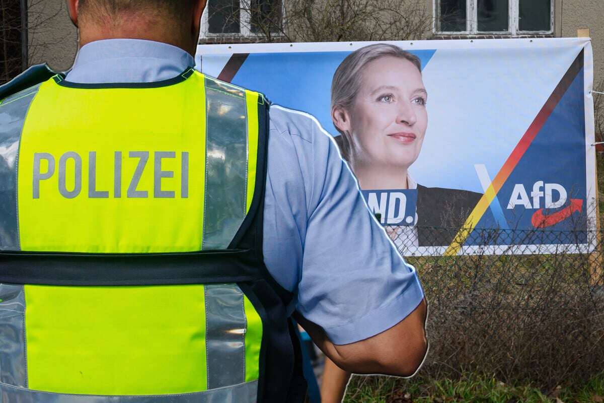 Wahlkampf zu wörtlich genommen? AfD-Helfer brutal attackiert