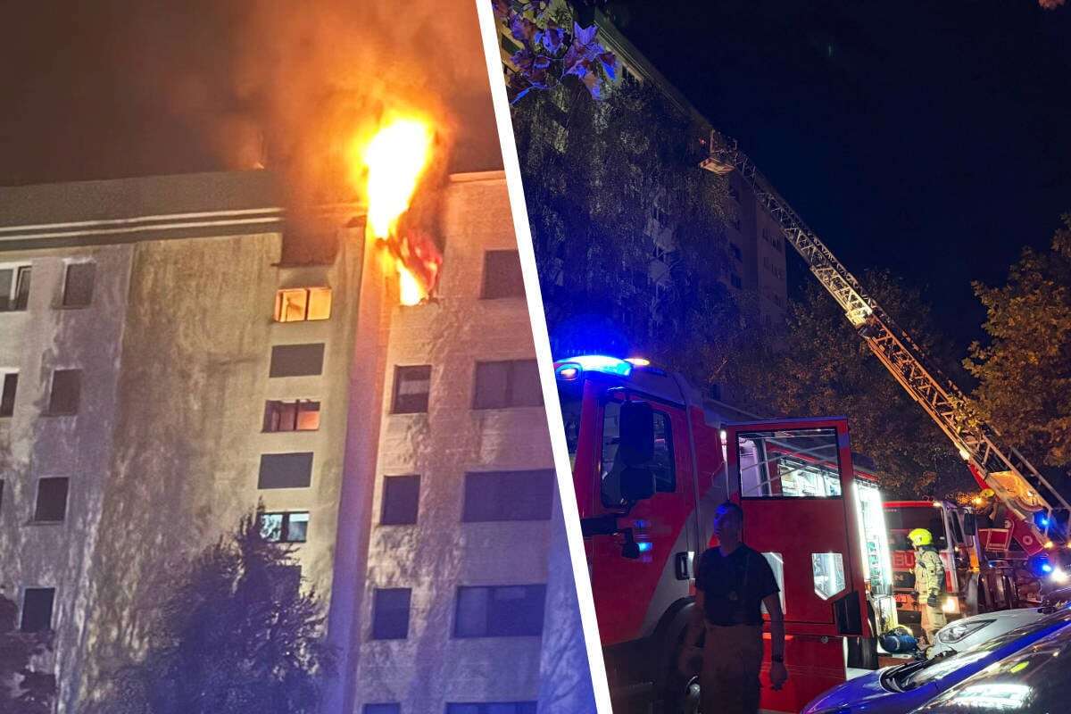 Hochhausbrand in Berlin-Marzahn: Defekte Steigleitung erschwert Löscharbeiten