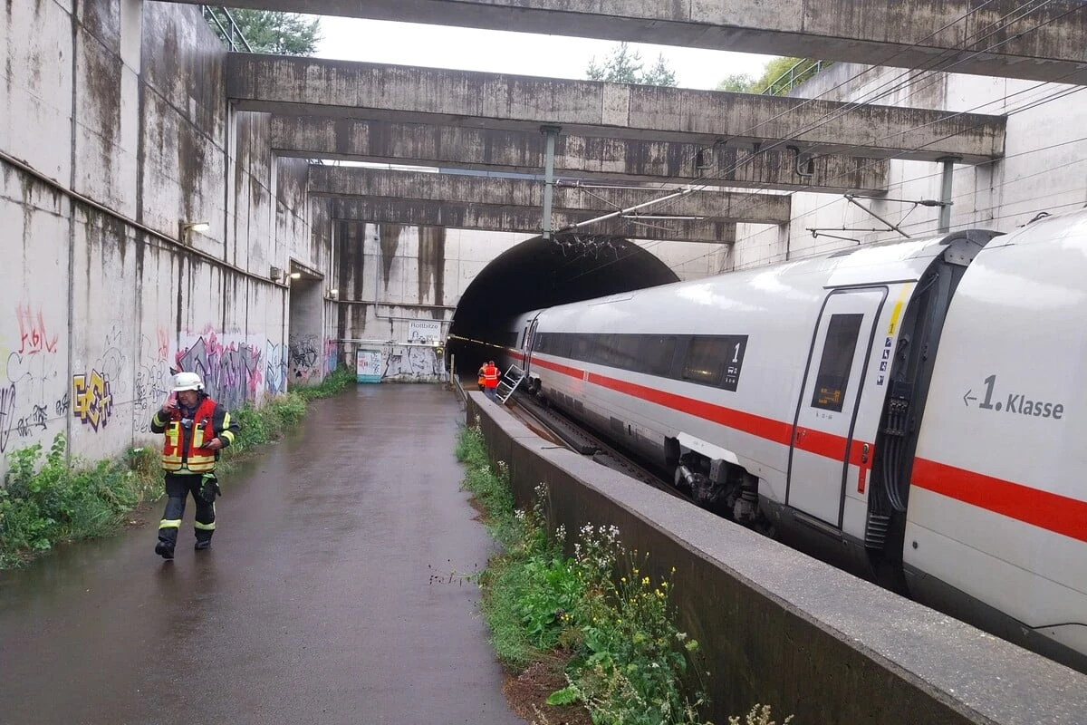 Notarzteinsatz: ICE-Strecke zwischen Köln und Frankfurt dicht