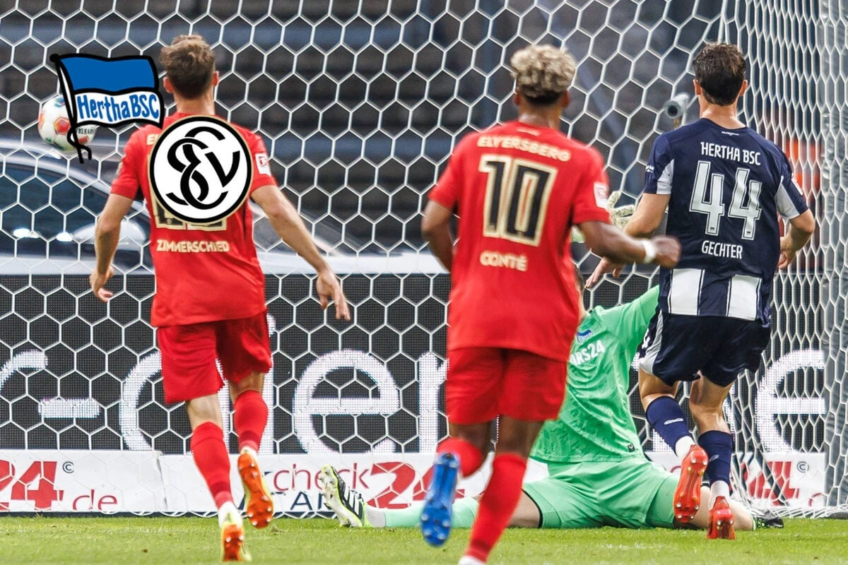 Hertha-Horror geht weiter: Doppelpacker Ebnoutalib versaut Leitls Geburtstag