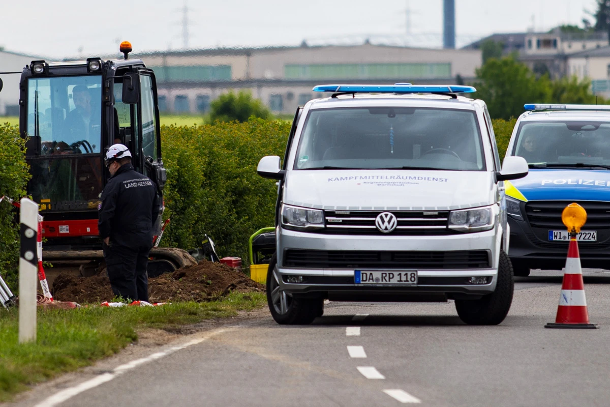 Fliegerbombe in Wiesbaden entschärft: Evakuierung aufgehoben