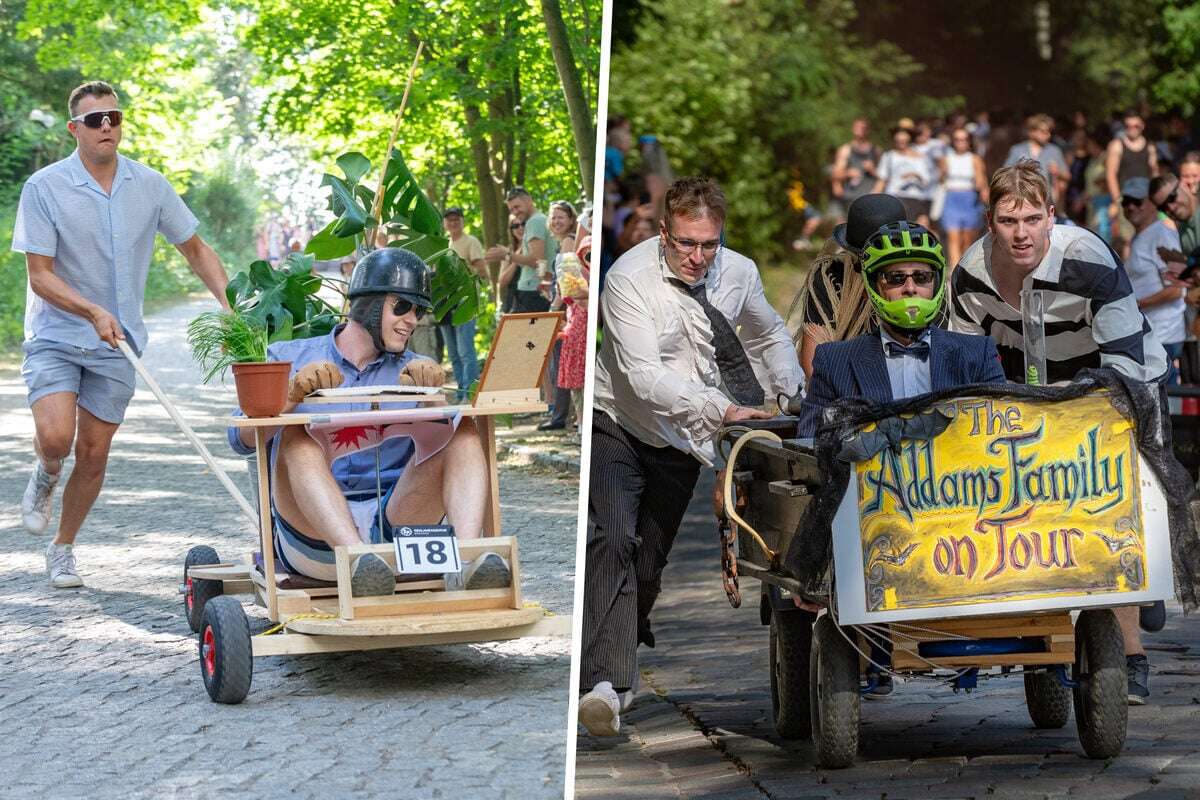 An der Saloppe kam der Spaß ins Rollen: Coole Kisten mit Karacho