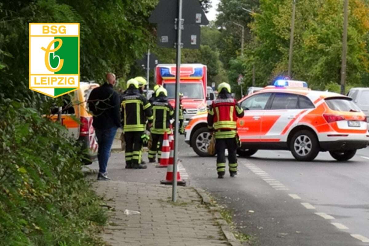 Massenschlägerei vor Sachsenpokalspiel der BSG Chemie Leipzig!