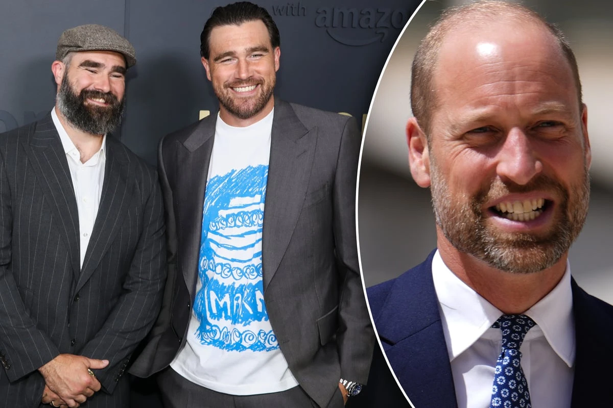 Royaler Seitenhieb? Prinz William korrigiert Ex-NFL-Star Jason Kelce
