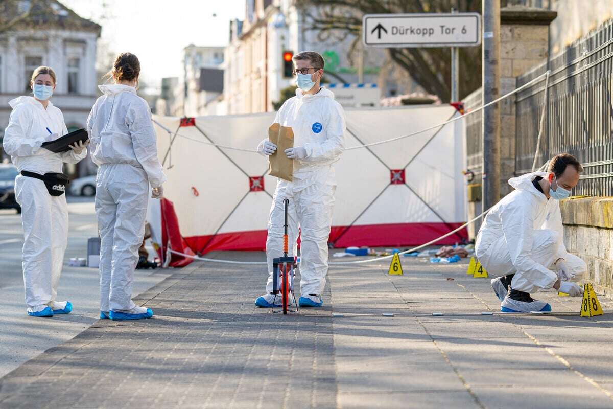 Nach Messerattacken in Bielefeld: Tatverdächtiger in Psychiatrie eingewiesen