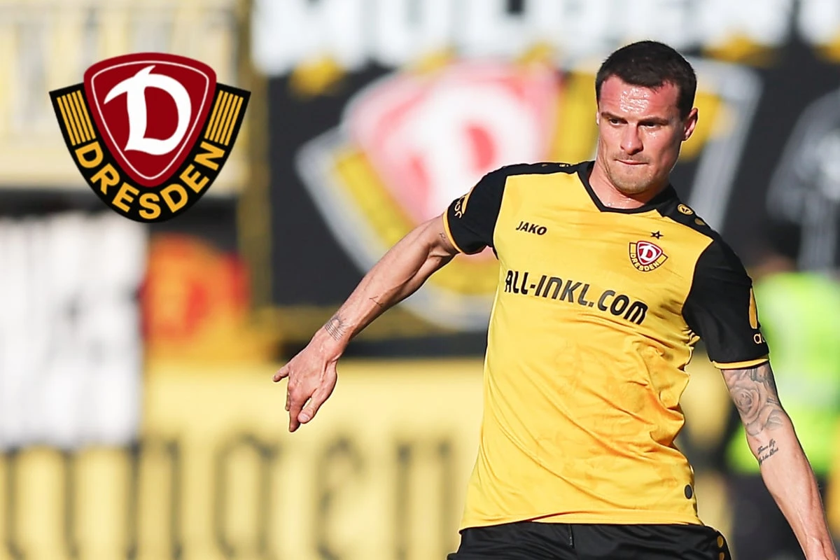 Einsatzgarantie für Heise? Von der Tribüne aus winkt die Dynamo-Startelf