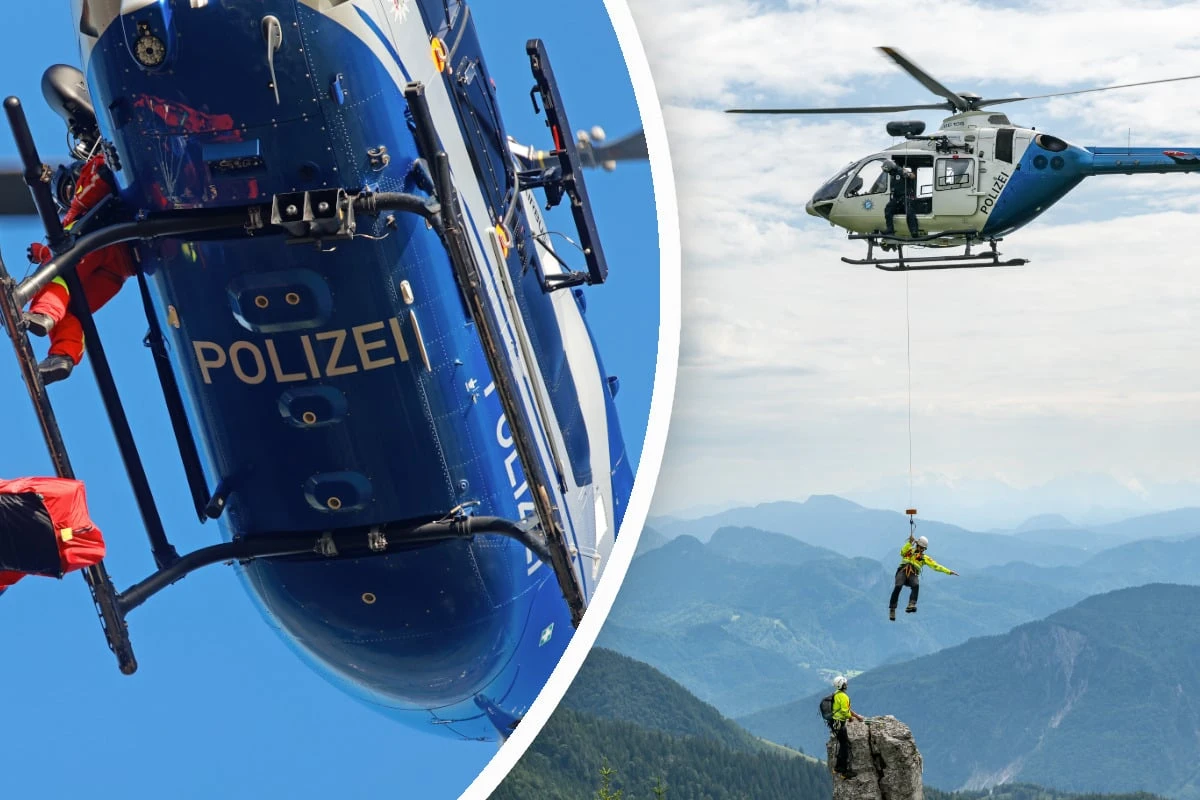 Bergwacht fassungslos: Vater befestigt Kind mit Kleiderbügel im Steig