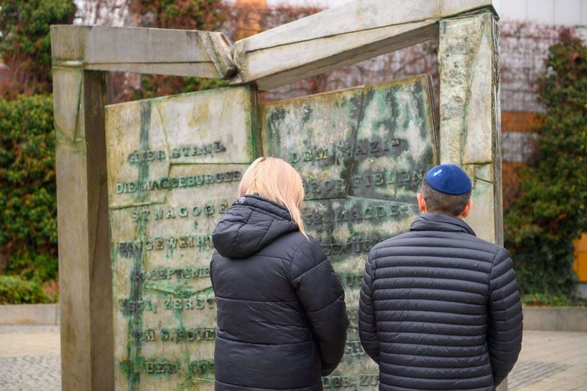 Gedenkort verwüstet: Magdeburgs OB verurteilt Vandalismus an zerstörter Synagoge