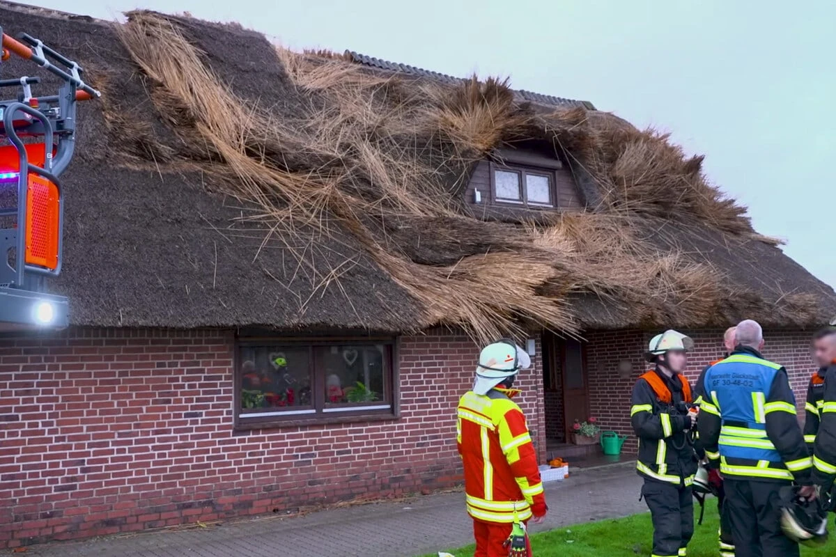 Verwüstung im Norden: Möglicher Tornado zerstört mehrere Häuser