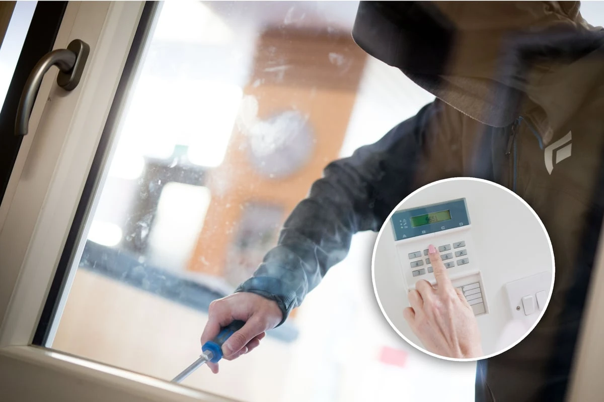 Erwischt! Alarmanlage versaut Einbrecher-Duo beispielhaft die Tour