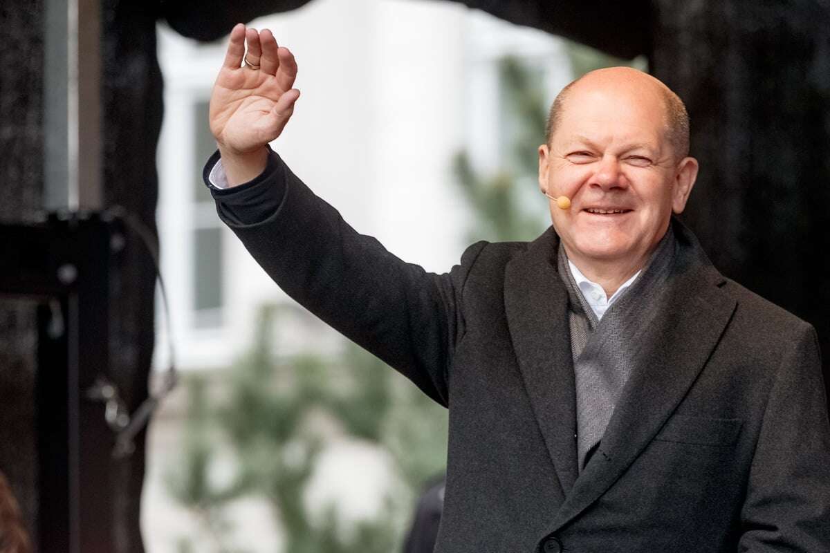 Bundeskanzler Scholz kommt heute nach Sachsen: Das ist sein Plan!