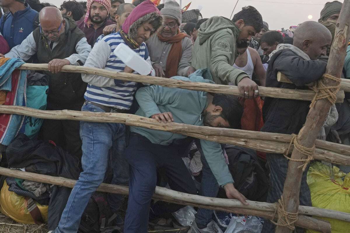 Tragödie bei größtem Pilgerfest der Welt: Plötzliche Massenpanik kostet Menschen das Leben