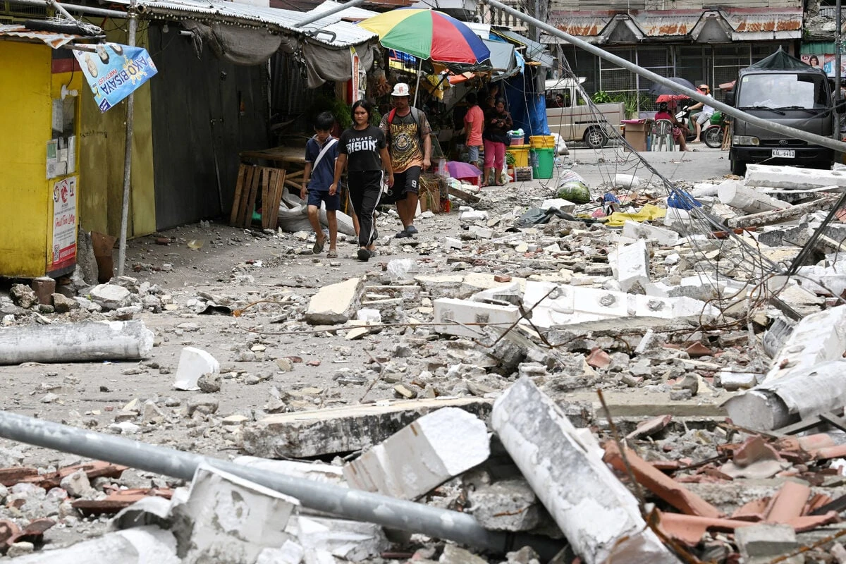 Eine Naturkatastrophe jagt die nächste: Erdbeben auf den Philippinen fordert Dutzende Todesopfer