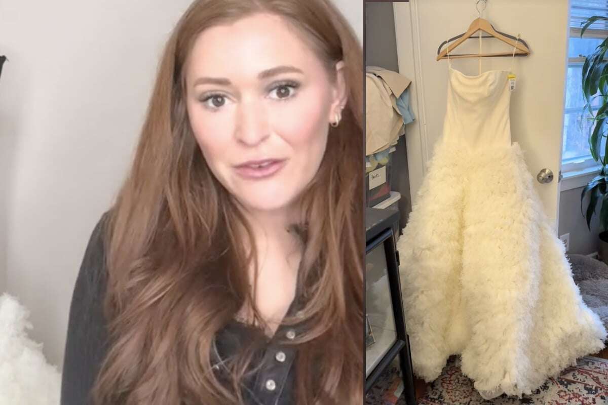 Frau shoppt für 17 Euro Hochzeitskleid in Secondhand-Laden: Dann realisiert sie, was sie da vor sich hat