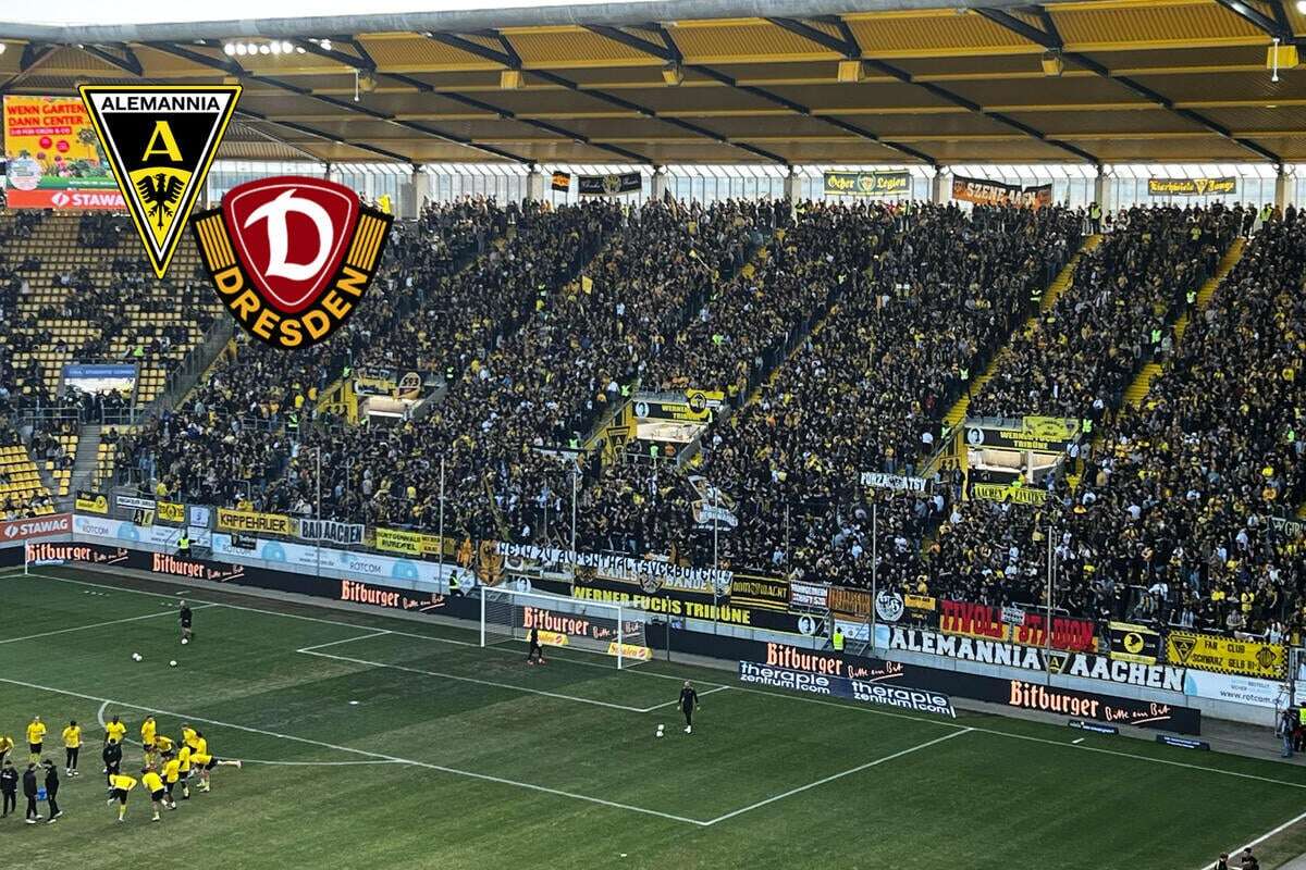 Aachen gegen Dynamo live: Glück für Dresden! Strujic vergibt Riesenchance