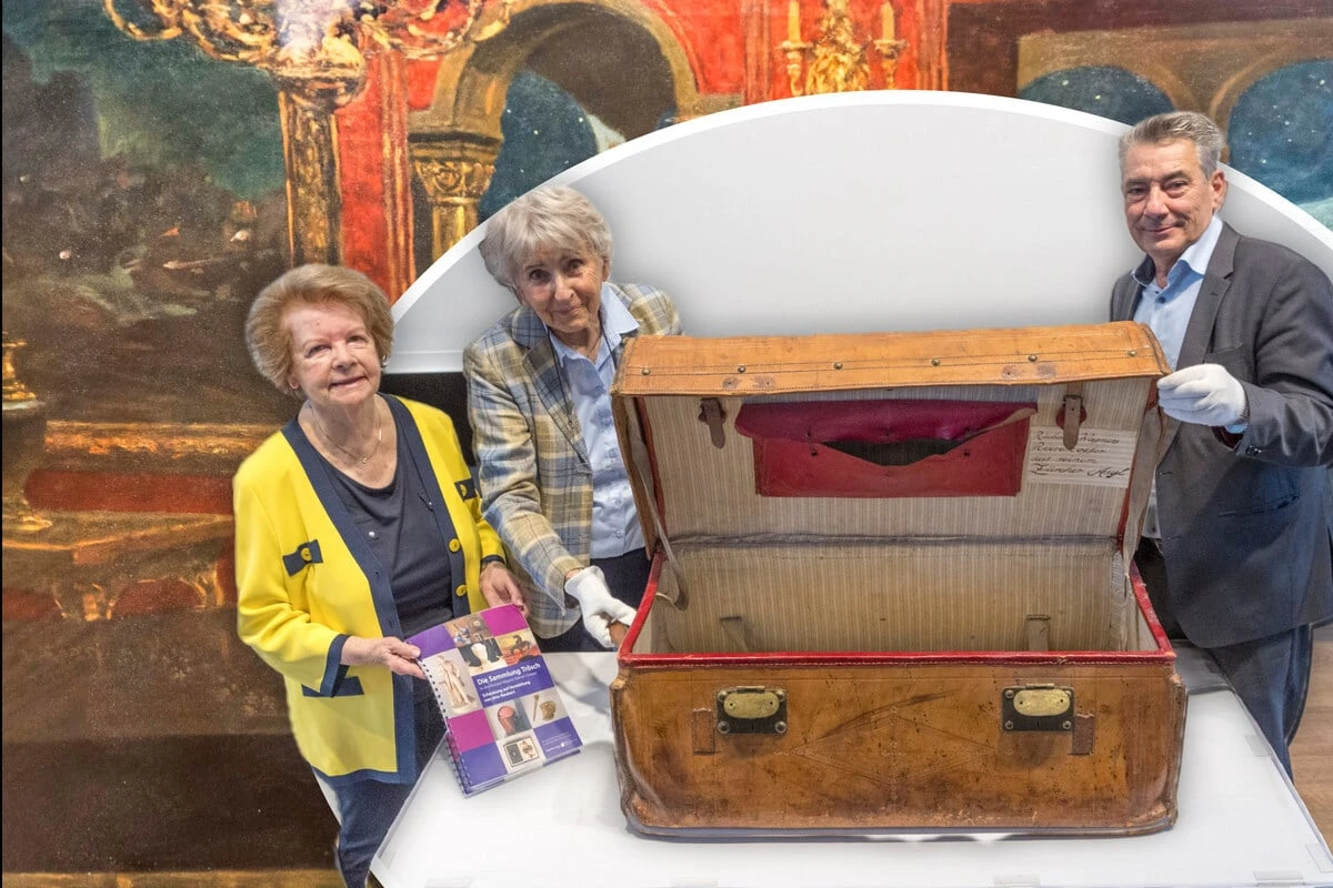 Mehr als 170 Jahre unterwegs: Für Richard Wagners Koffer endet die Reise in Graupa