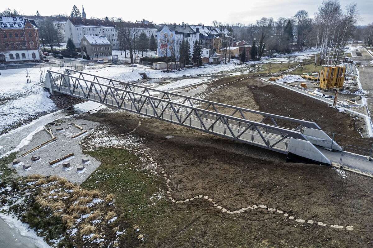 Gemischte Gefühle am Pleißenbach in Chemnitz: Stadtteilpark hui, Umfeld pfui?