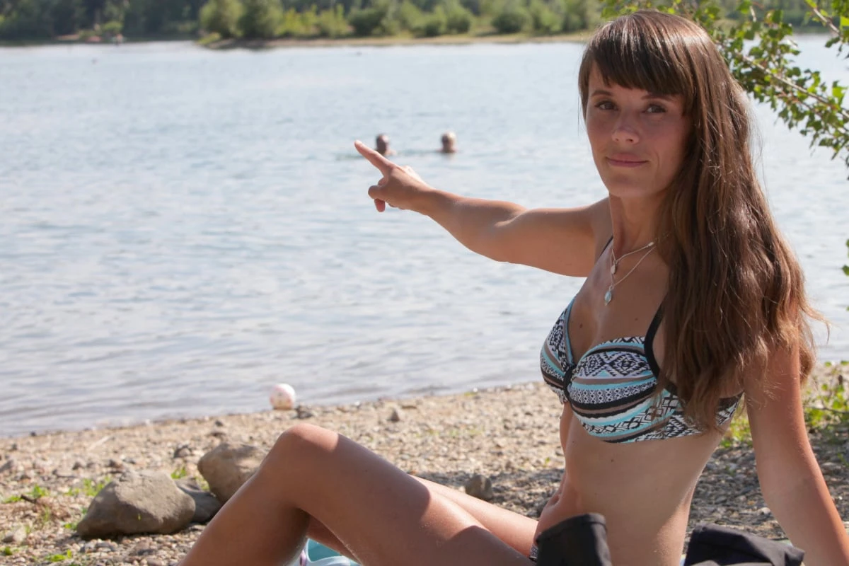 Janine (37) rettet Rentner vor dem Ertrinken: 
