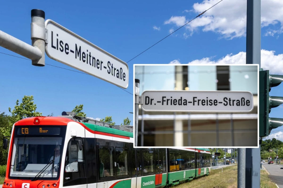 Chemnitz hat ein Frauenproblem - zumindest bei den Straßennamen