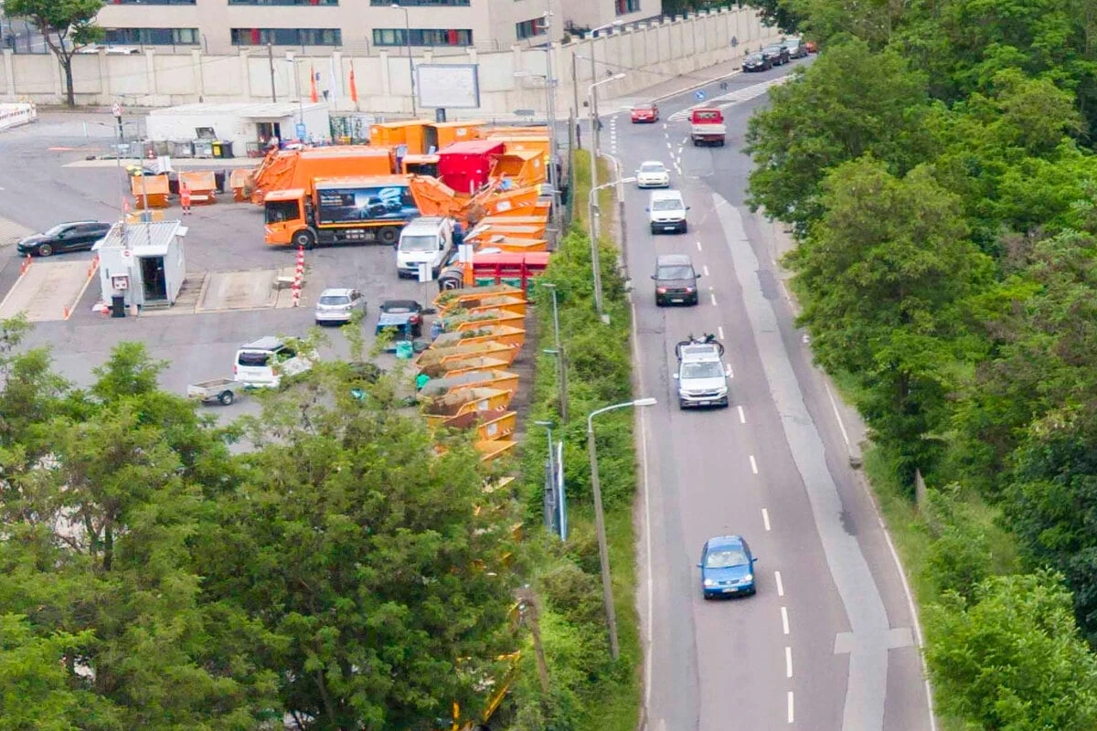 Stauffenbergallee plötzlich dicht: Das ist der Grund