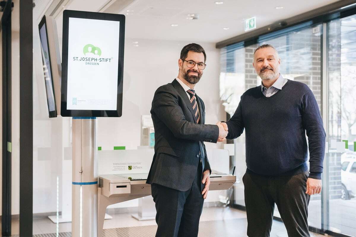 Erstes Krankenhaus in Dresden, das diesen Schritt wagt: Digitale Helfer im St. Joseph-Stift