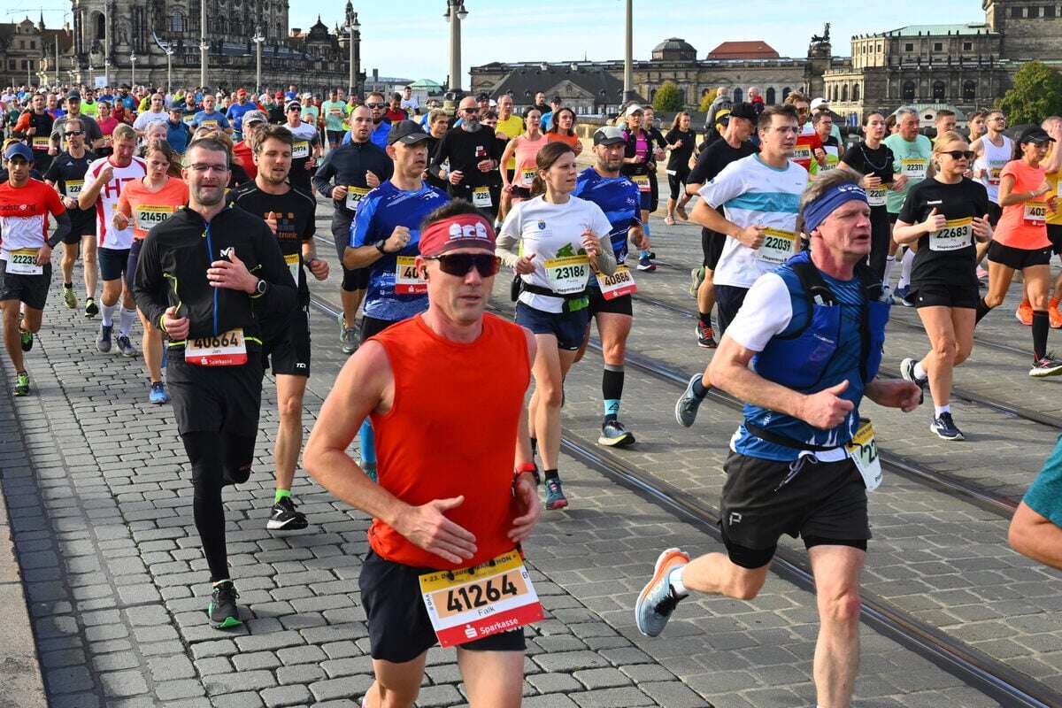 Dresden-Marathon: Diese Straßen werden gesperrt