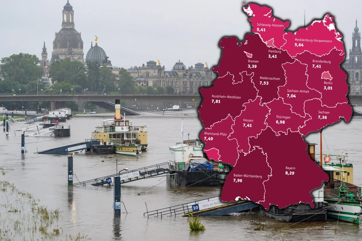 Trotz Investitionen in Milliardenhöhe: Hochwasser-Risiko bleibt in Sachsen hoch