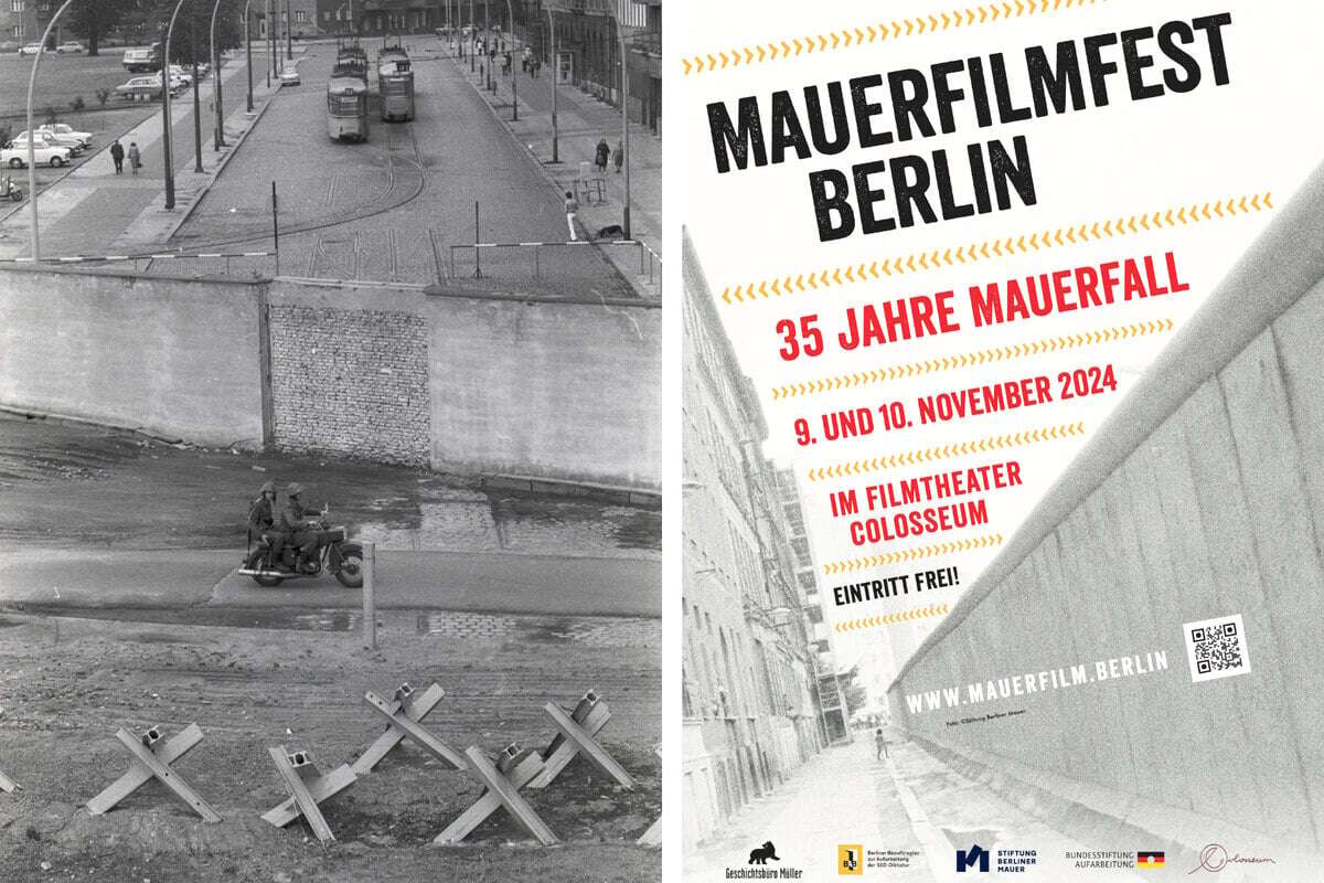 Mauerfilmfest#35 in Berlin: Die geteilte Stadt visuell erfahren - für Jung und Alt