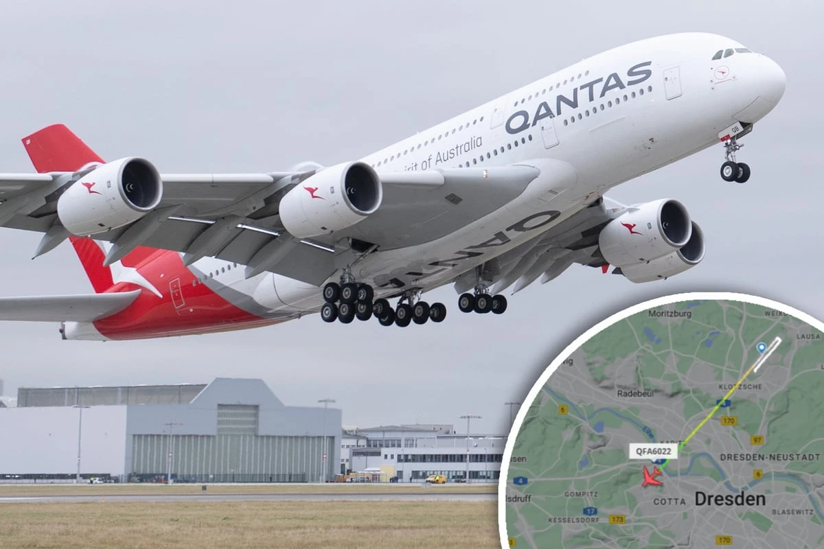 Nach Start-Verzögerung: A380 verlässt Dresden - Flug wird außergewöhnlich!