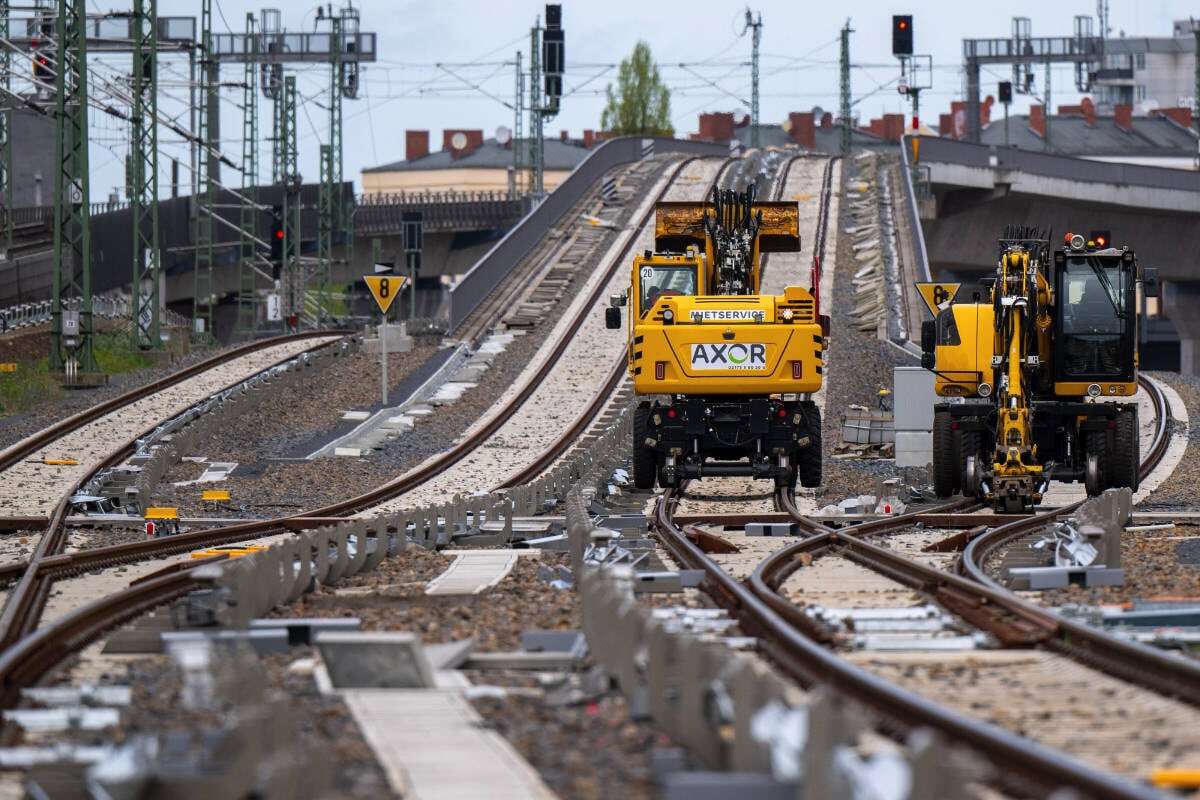 Brandstiftung auf Baustelle: Wieder Anschlag auf Deutsche Bahn?