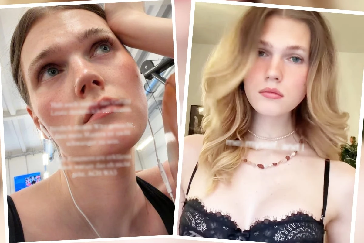 Model Lucy Hellenbrecht über 