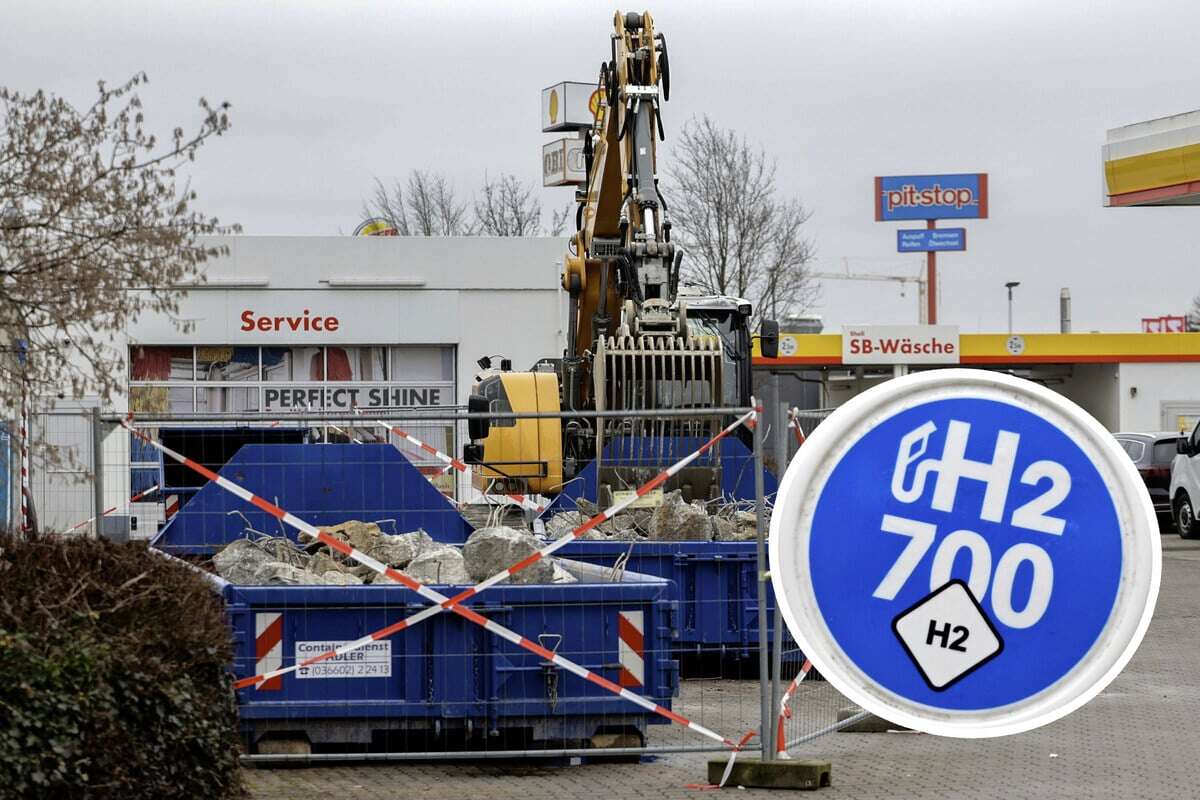 Einst gefördert, nun geschasst: Wasserstoff-Tanke wird wieder abgerissen