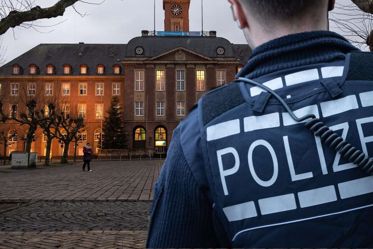 Sturzbetrunkener spaziert mit Schwert durch Innenstadt