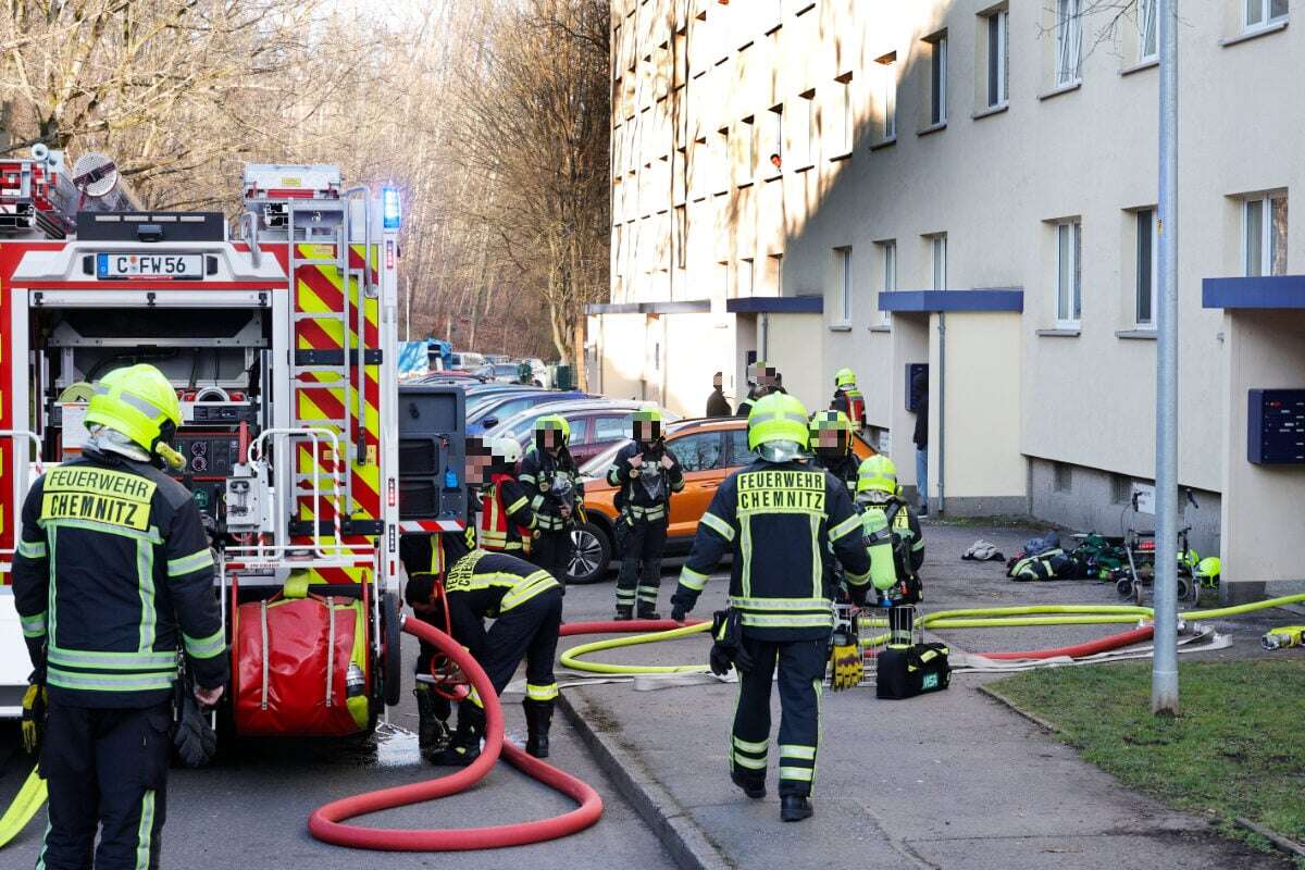 Kellerbrand in Chemnitz: Polizei ermittelt wegen Brandstiftung