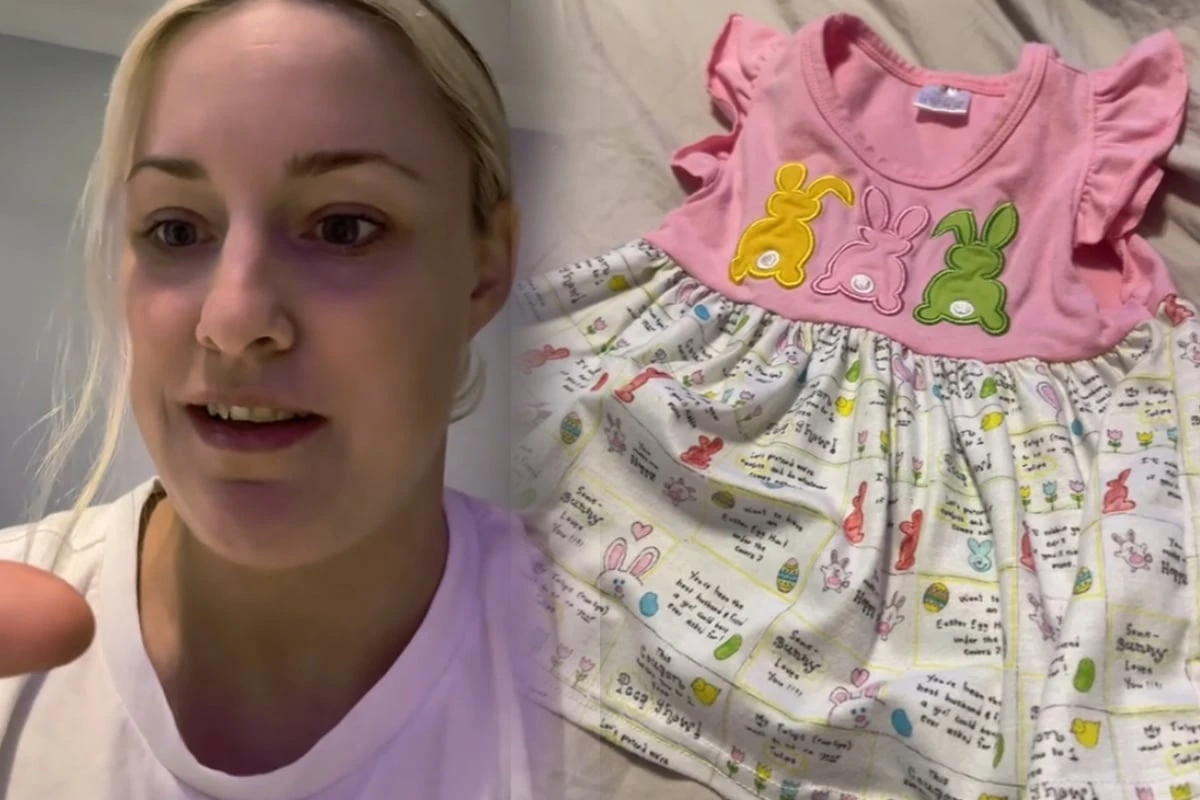 Großeltern schenken Mädchen süßes Kleid: Als die Mutter genauer hinsieht, rasten alle aus