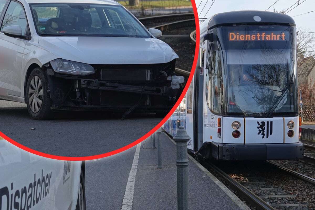 Straßenbahn übersehen? Unfall in Dresden-Klotzsche