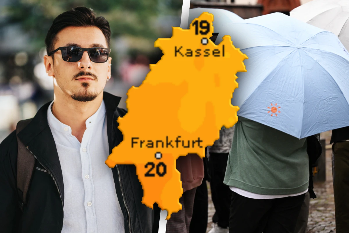 Sonnenbrille oder Regenschirm? So wird das Wetter in Hessen zum Start in die neue Woche