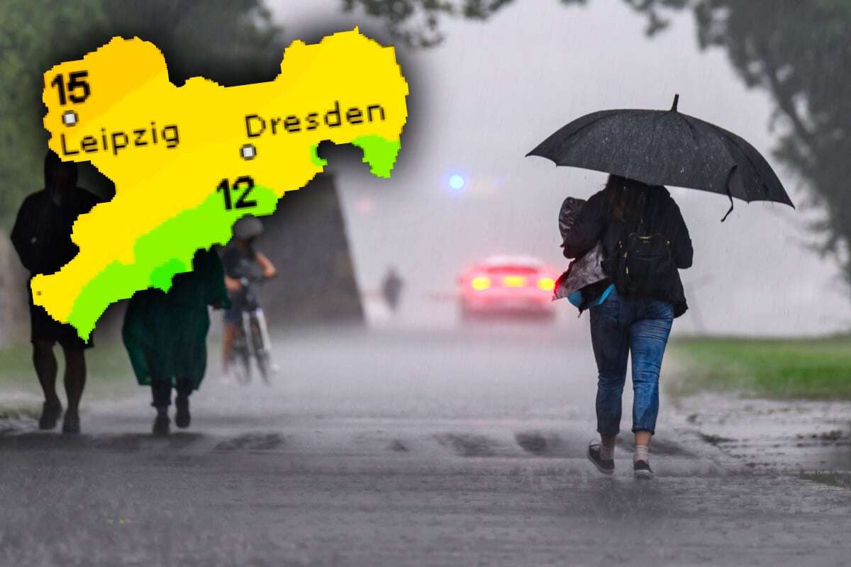 Krasser Temperatursturz in Sachsen: So ungemütlich und kalt wird die neue Woche